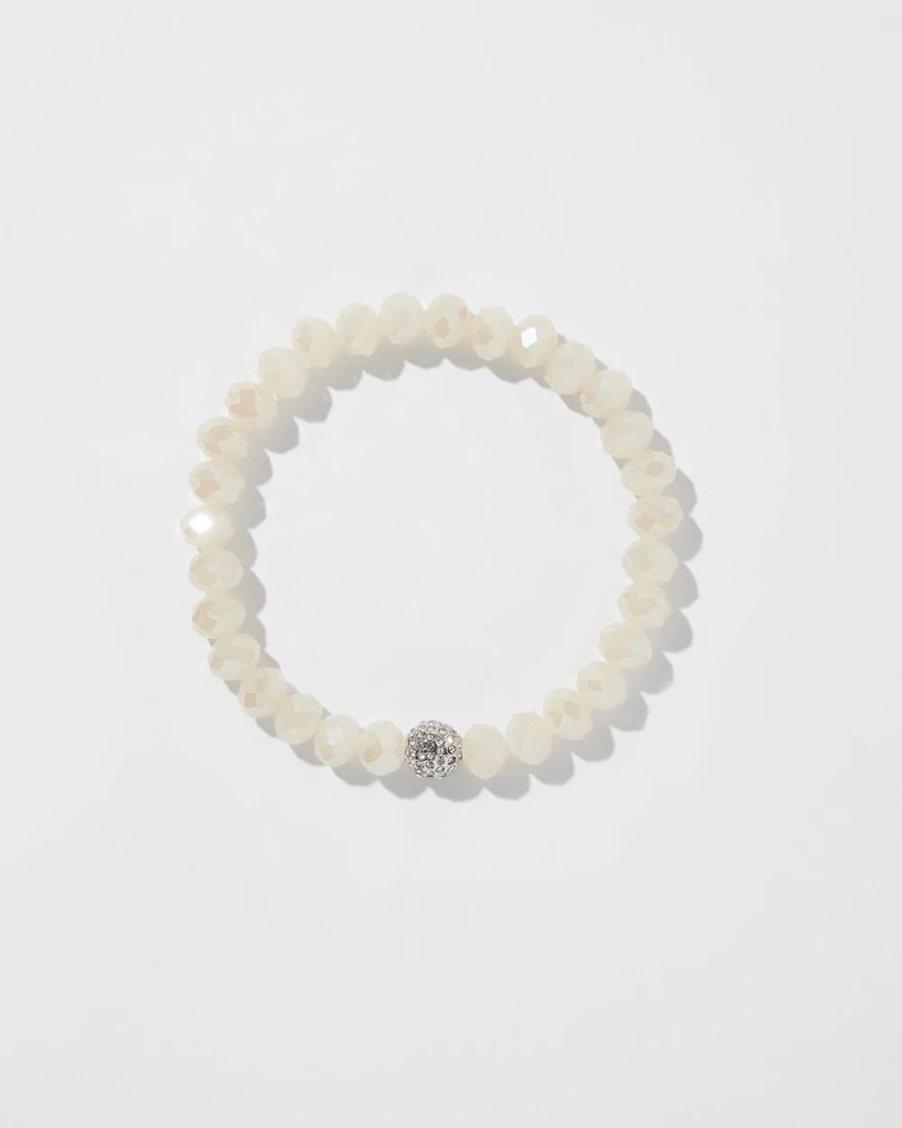 Neutral Shiny Hero Stretch Bracelet