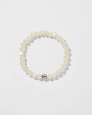 Neutral Shiny Hero Stretch Bracelet