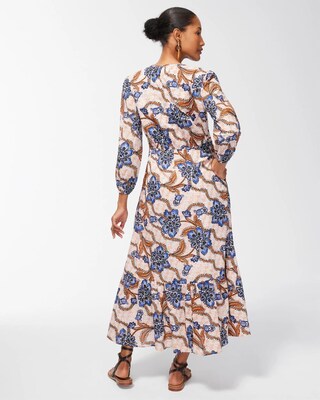 Floral Tiered Maxi Dress
