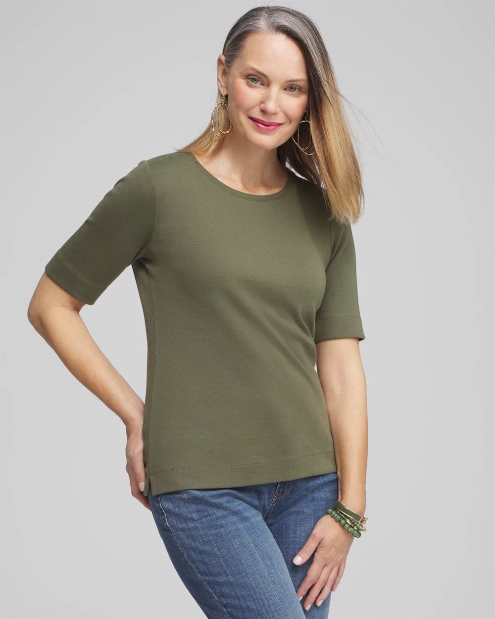 Everyday Elbow Sleeve Tee