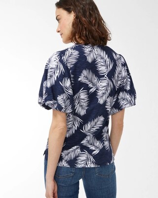 Palm Flutter Sleeve Elbow Tee