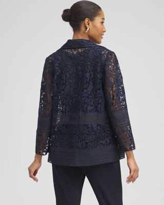 Travelers™ Collection Lace Organza Jacket click to view larger image.