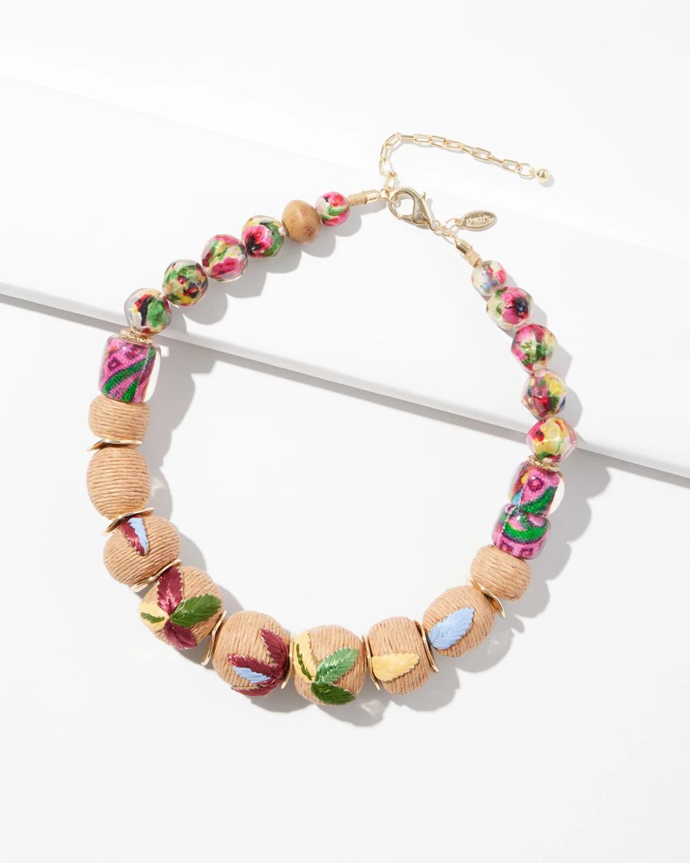 Floral Single Strand Necklace