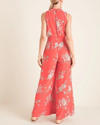 Vince Camuto Wide-Leg Floral Jumpsuit