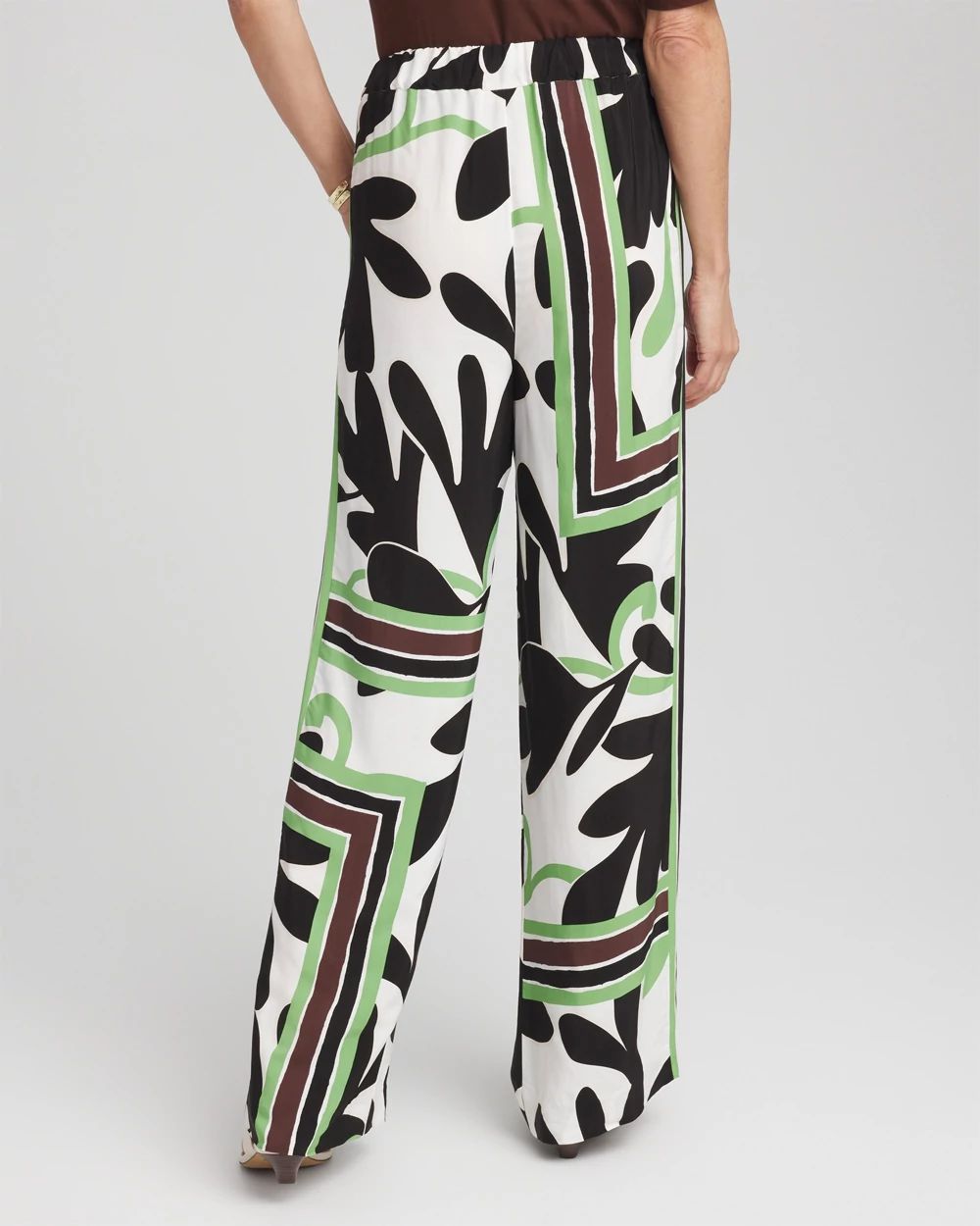 Petite Printed Silky Soft Pants