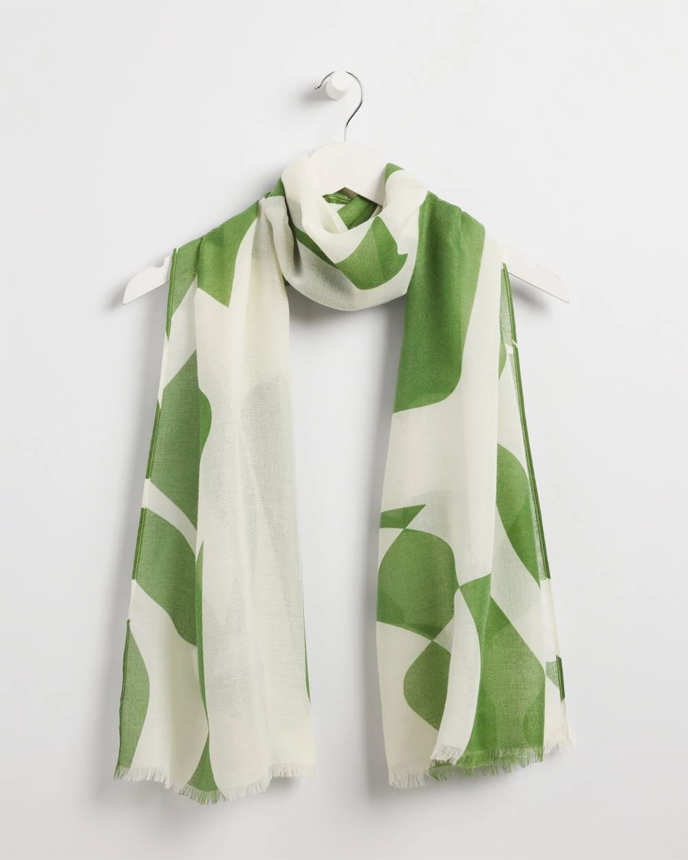 Modern Print Oblong Scarf