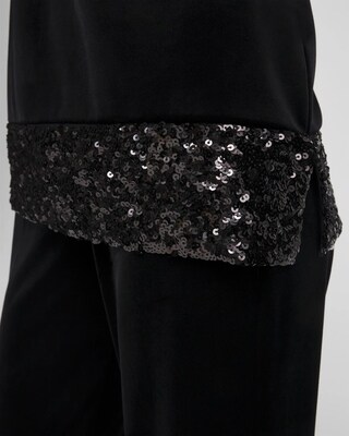 Travelers™ Velvet Sequin Tunic click to view larger image.