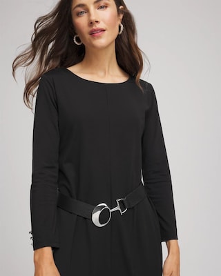 Soft-Stretch Faux Leather Belt click to view larger image.