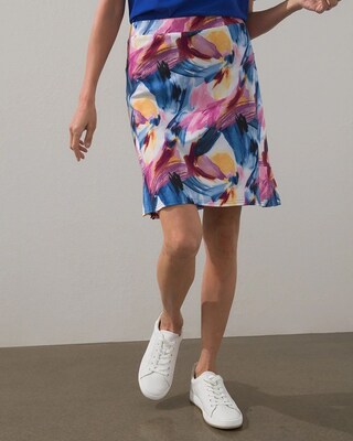 Zenergy UPF Print Pleat Skort