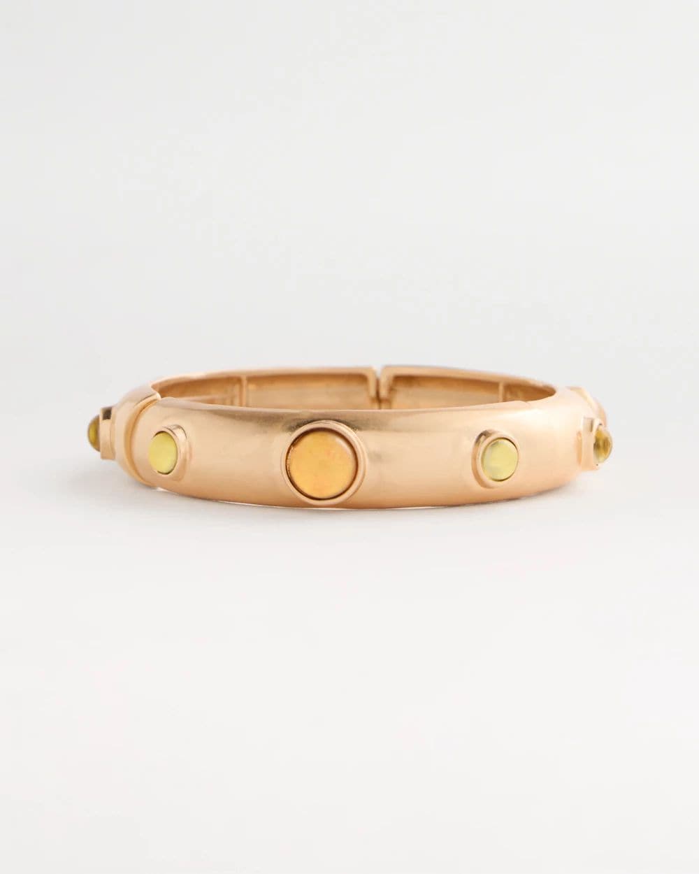 Multi-Colored Hinge Cuff Bracelet
