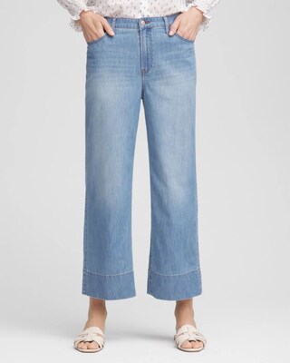 Wide Cropped Summer Jeans