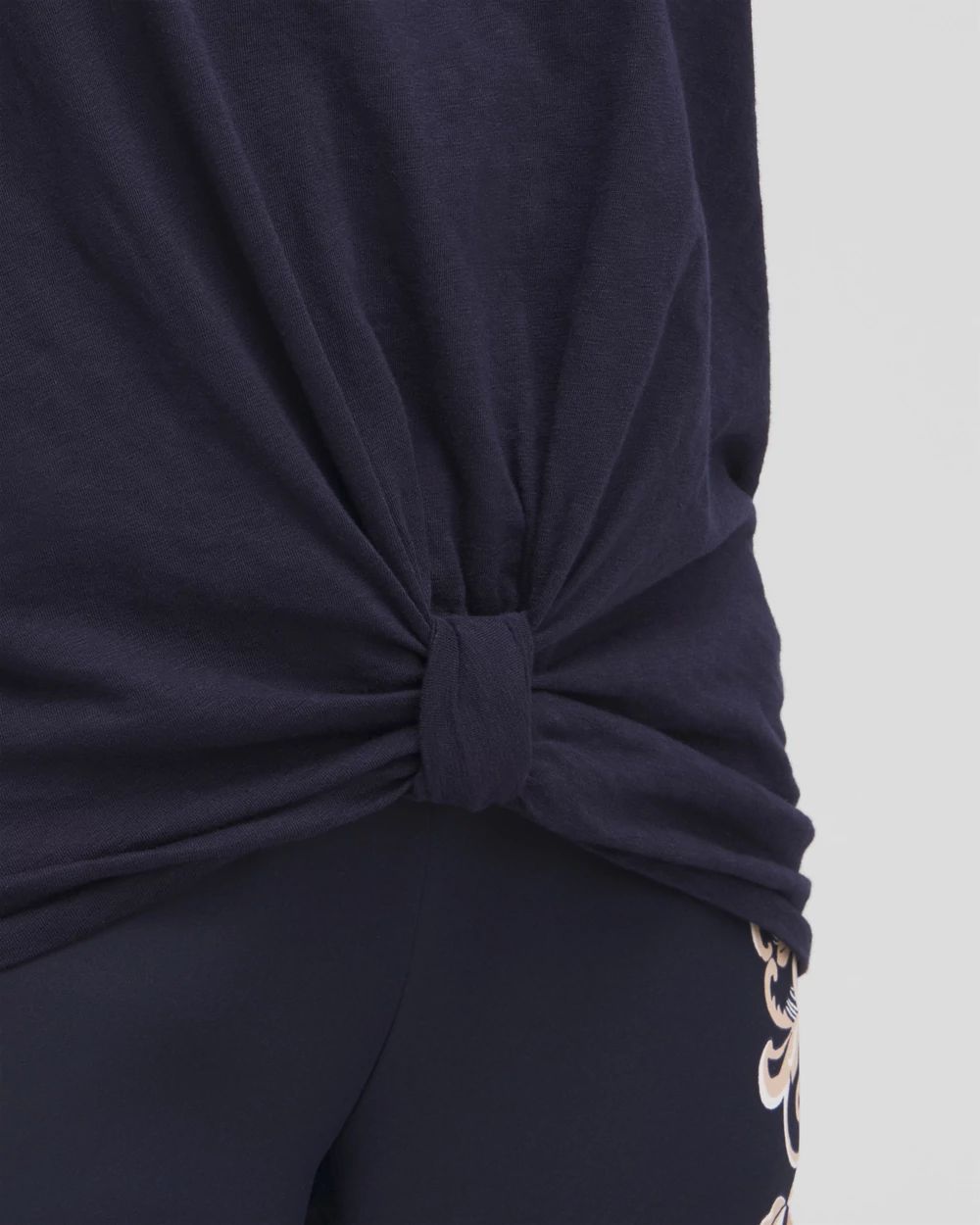 Knot Front Tee click to view larger image.