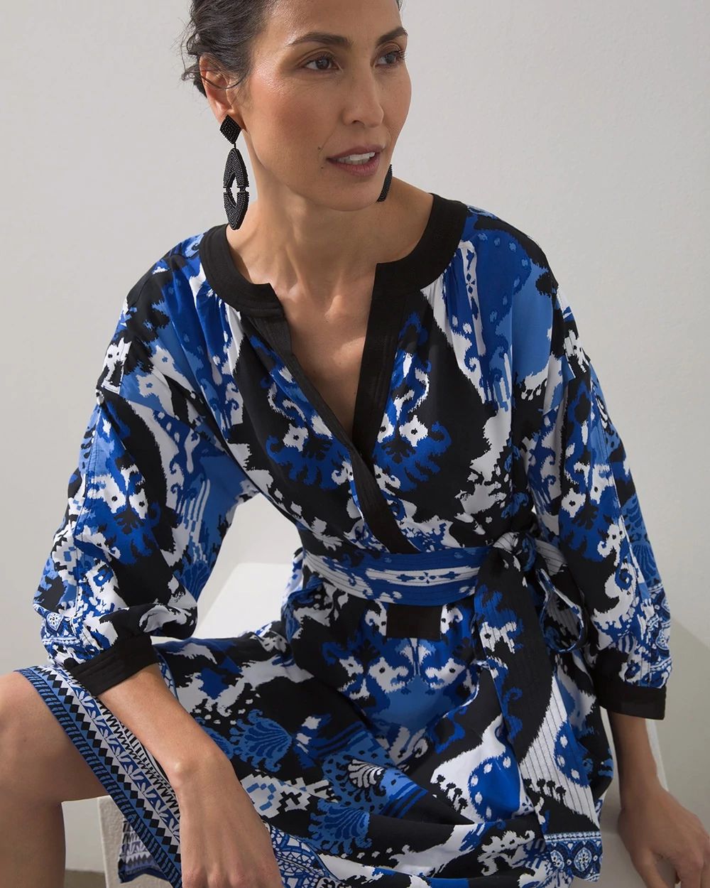Ikat Tunic Dress