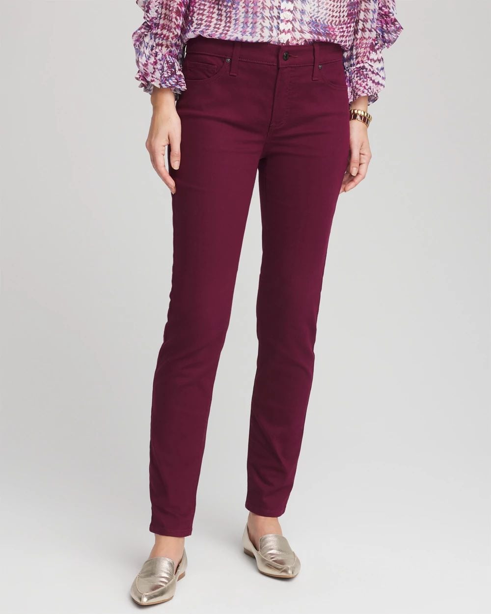 So Slimming Girlfriend Ankle Jeans