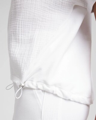 Zenergy® Gauze Lounge Shirt click to view larger image.
