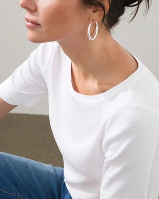 Pima Everyday Elbow Tee