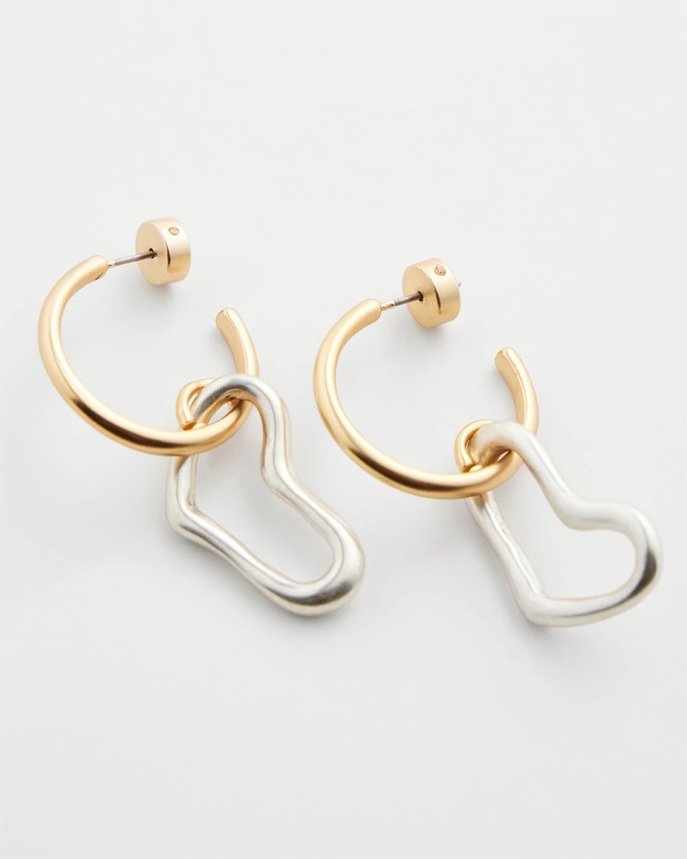 Valentine's Day Heart Drop Earrings