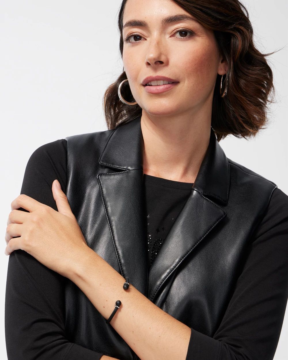 Black Cuff Bracelet