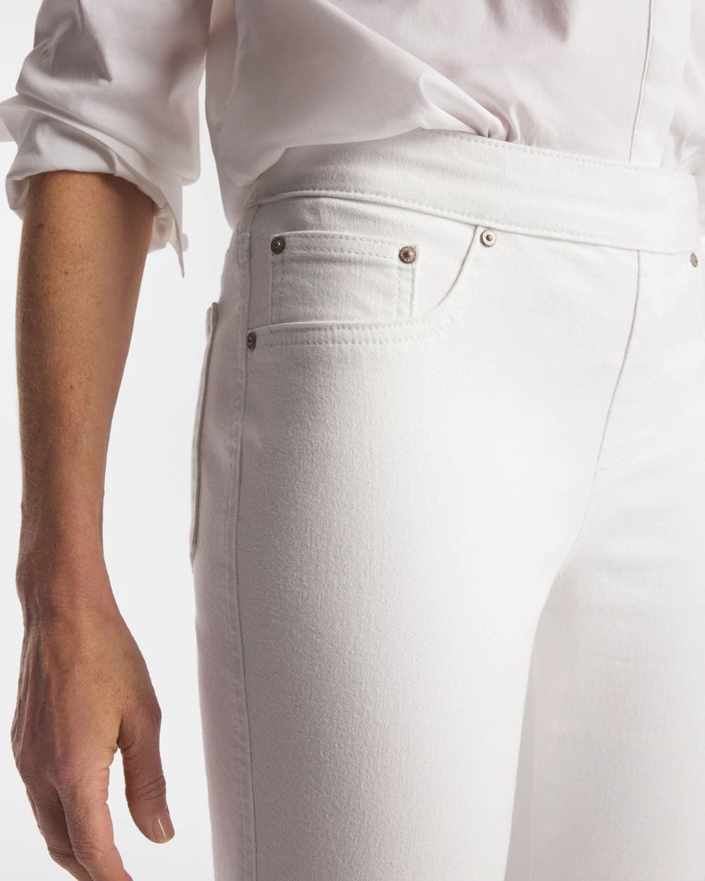 No Stain Pull-On Ankle Jeggings click to view larger image.