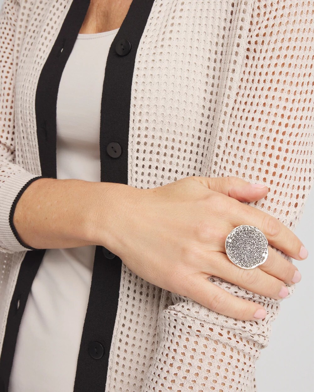 Cowgirl-Chic Medallion Ring