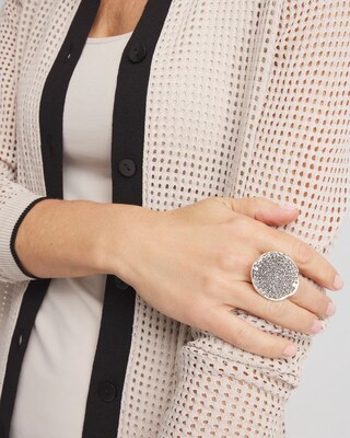 Cowgirl-Chic Medallion Ring click to view larger image.