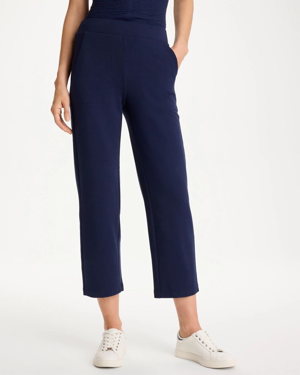 Zenergy® French Terry Cropped Pants