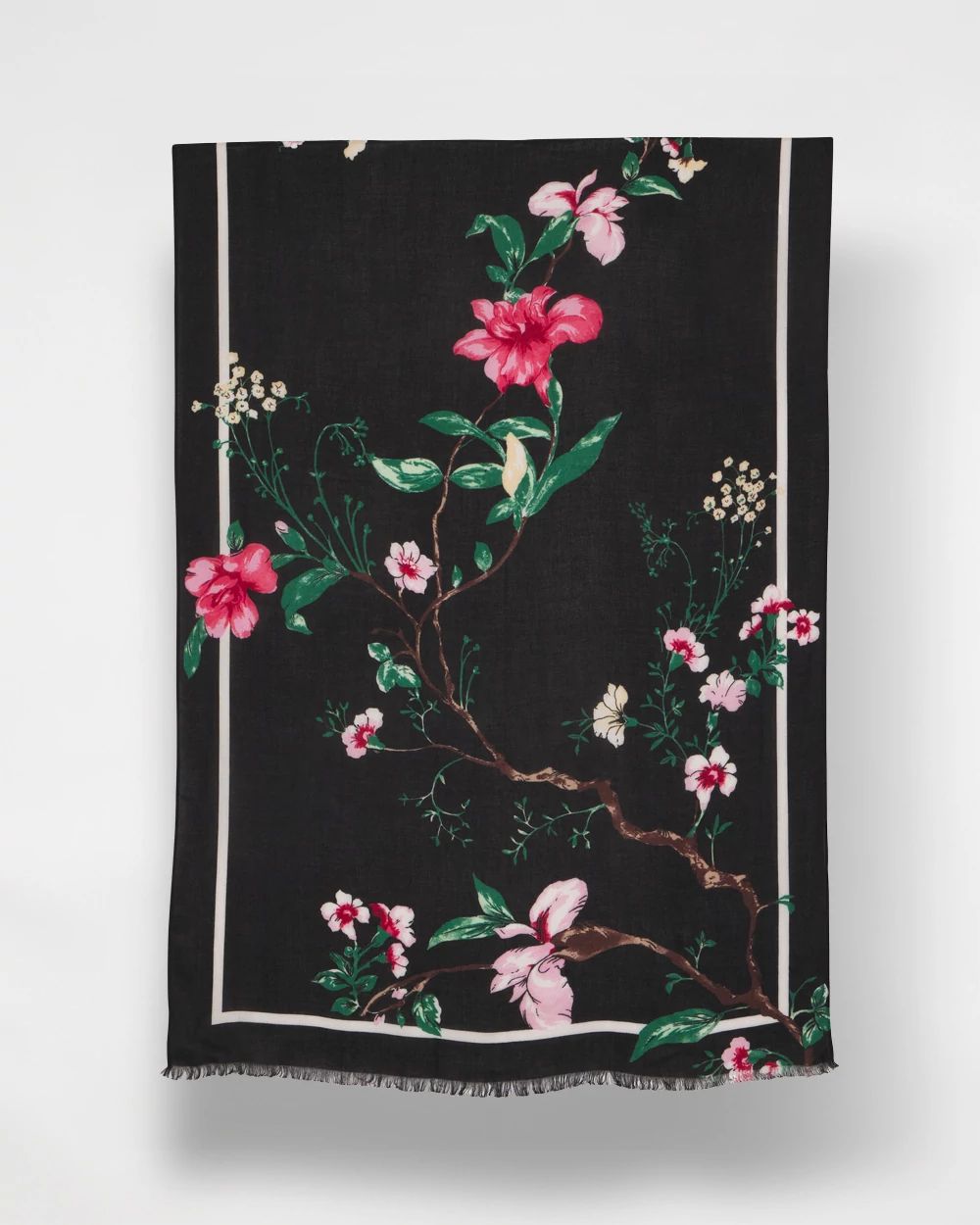 Kyoto Bloom Oblong Scarf