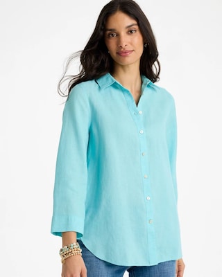 No Iron Linen Shirt