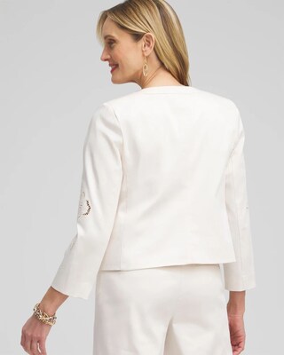 Floral Cutwork Jacket