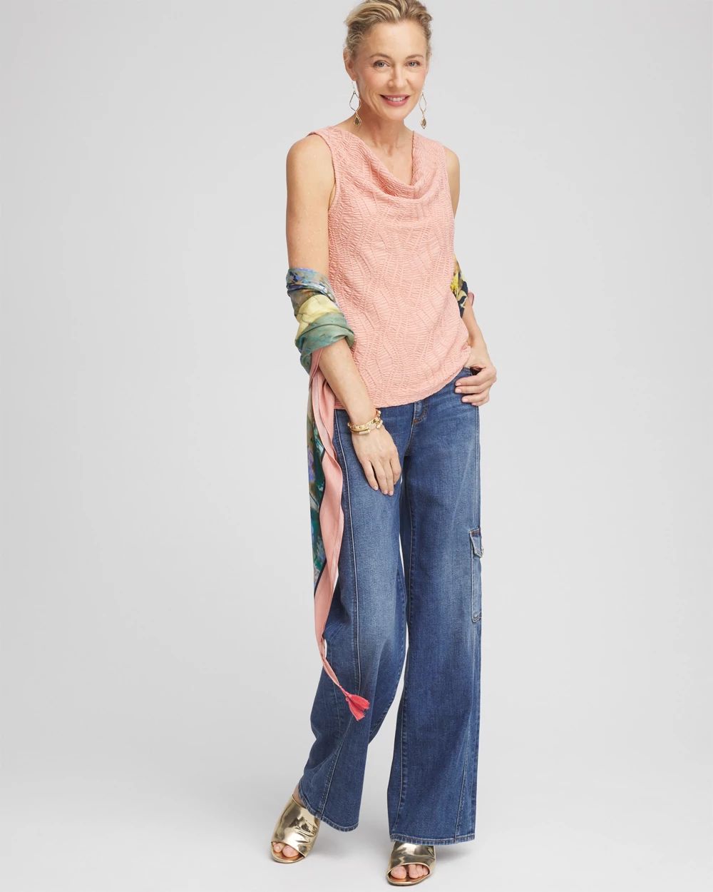 Cowl-Neck Tank