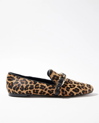Animal Print Loafers