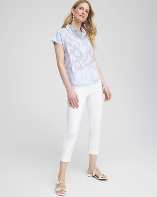 Juliet Straight Cropped Pants click to view larger image.