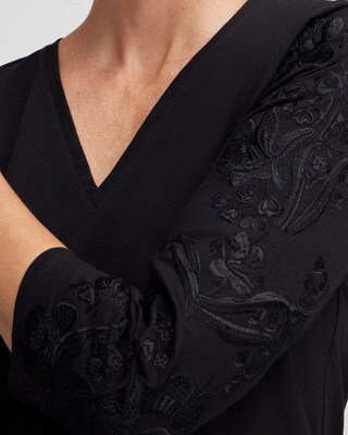 Touch of Cool™ Floral Embroidered Tunic