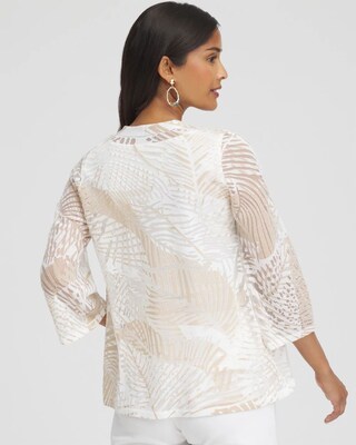 Palms Burnout Cardigan