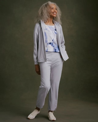 Zenergy® UPF Pull-On Caviar Cropped Pants