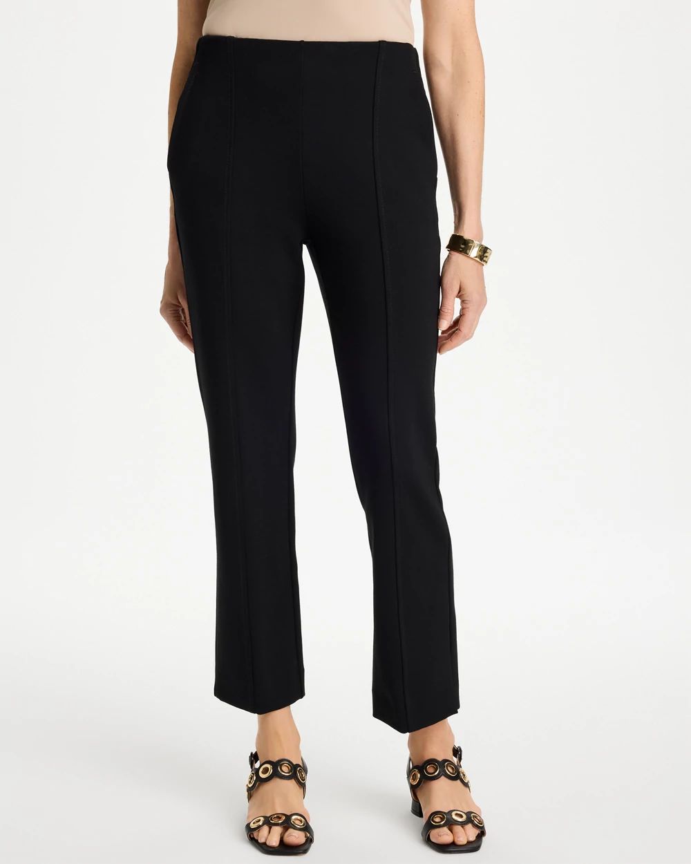 Petite Juliet Straight Ankle Pants