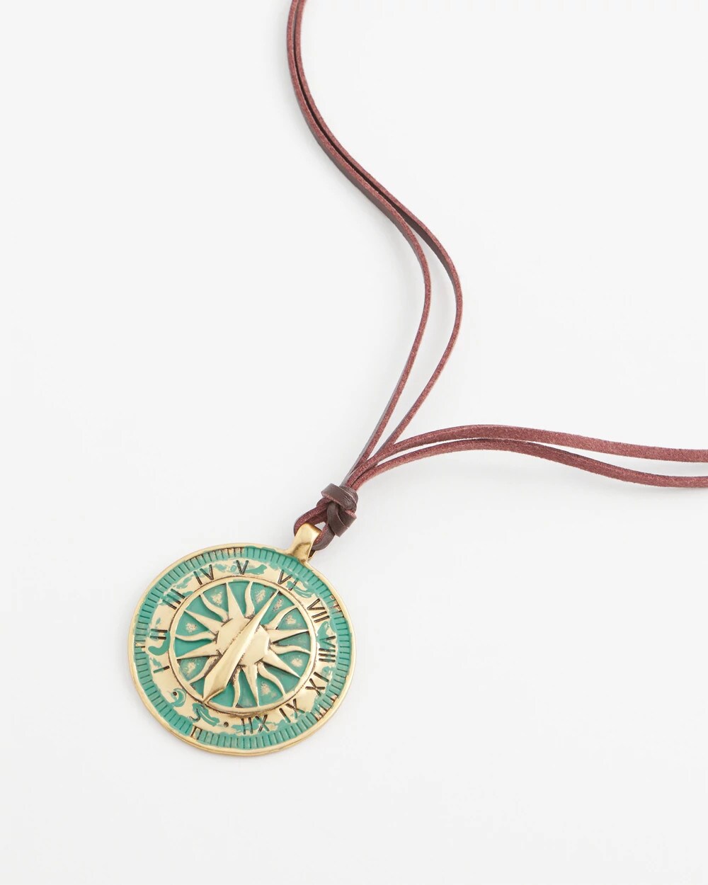 Sundial Medallion Pendant