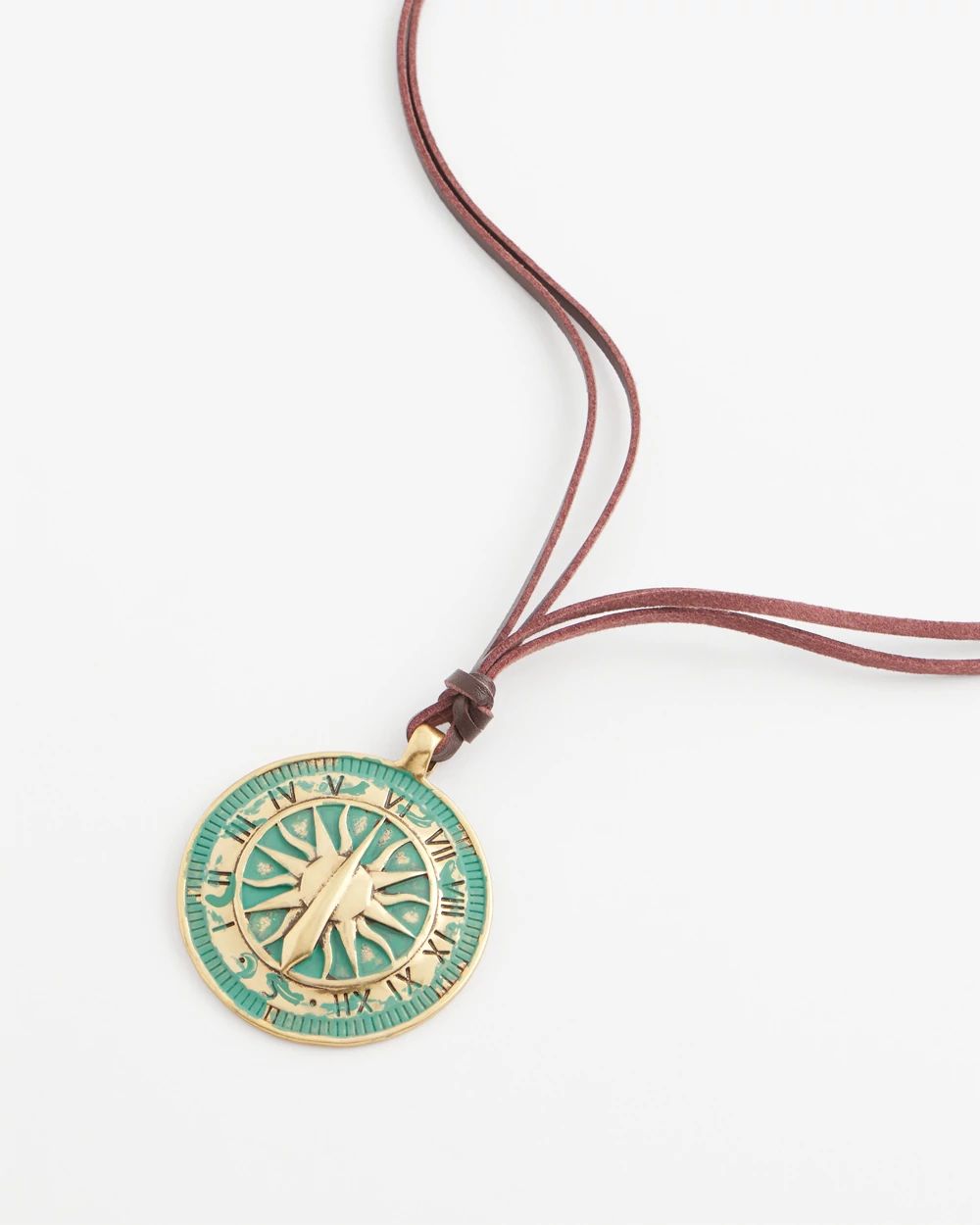 Sundial Medallion Pendant
