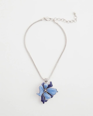 Blue Flower Pendant