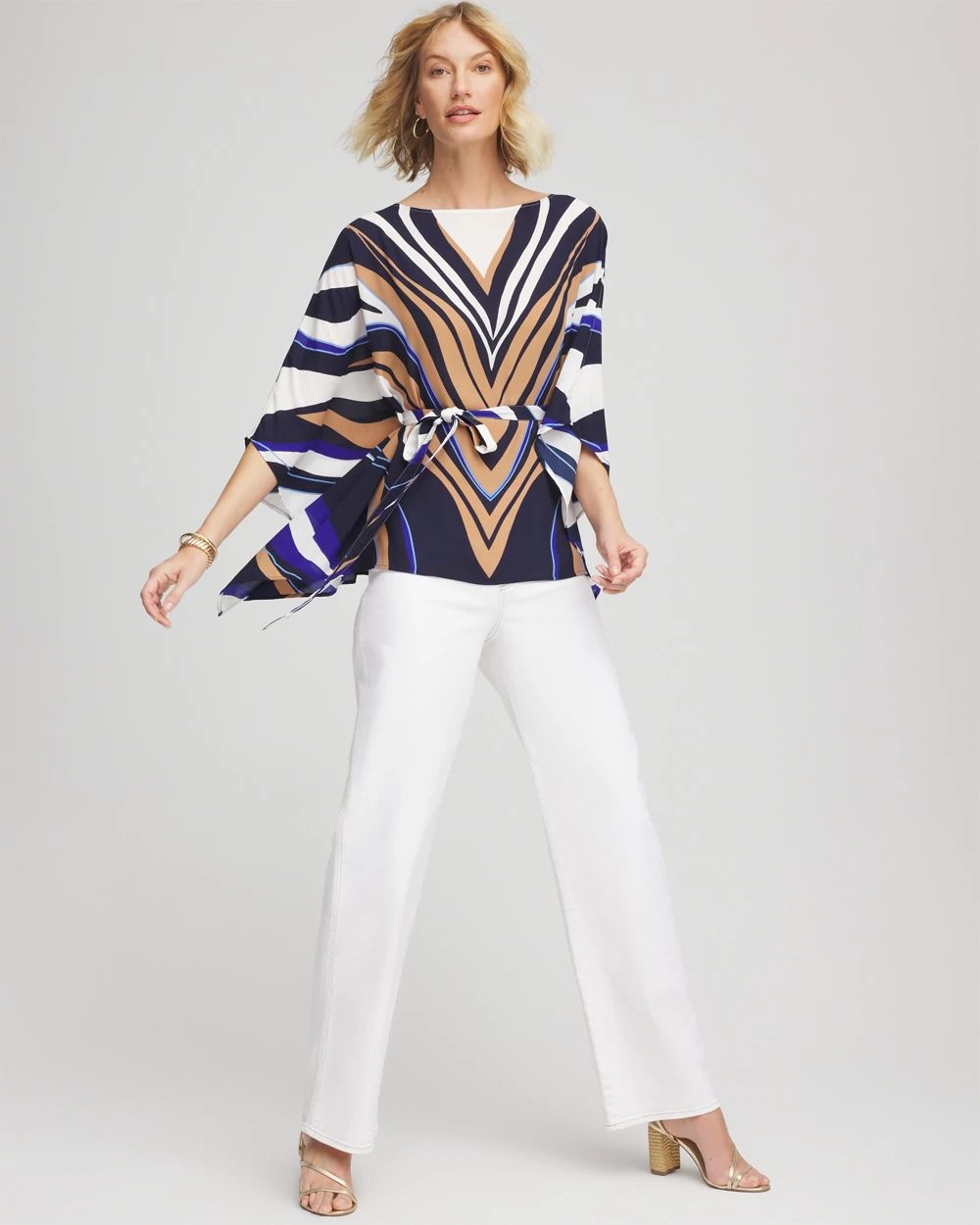 Voyage Belted Poncho