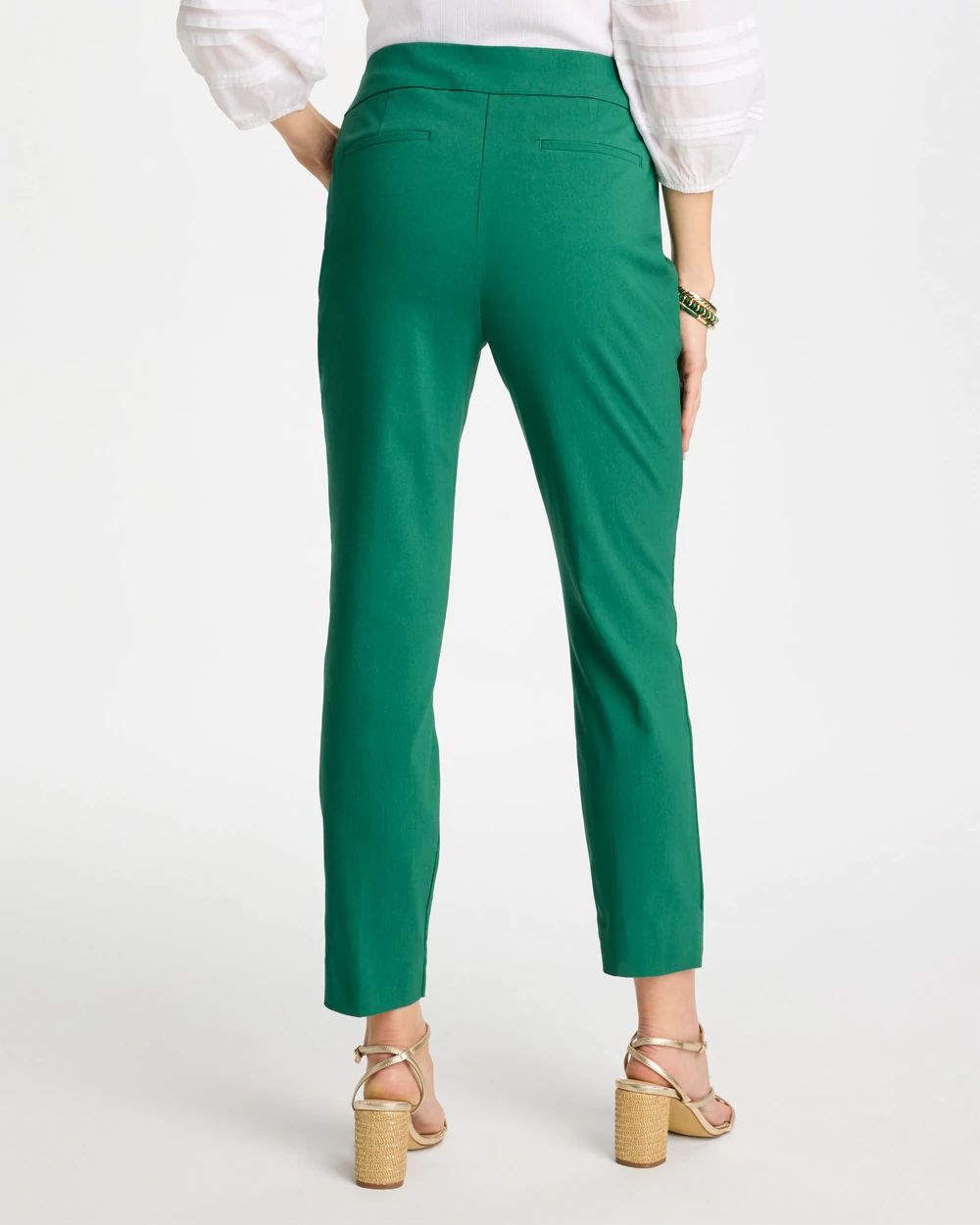 Brigitte™ Slim Pull-On Ankle Pants click to view larger image.