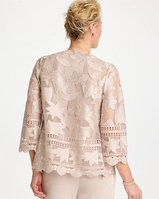 Travelers™ Collection Scallop Lace Jacket click to view larger image.