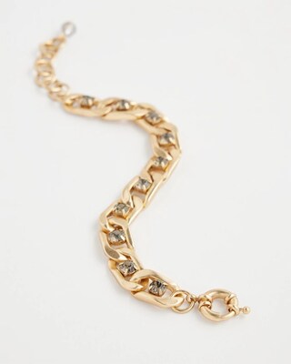 Gold Tone Chain Bracelet