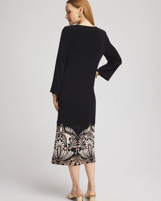 Travelers™ Kurta Border Print Midi Dress
