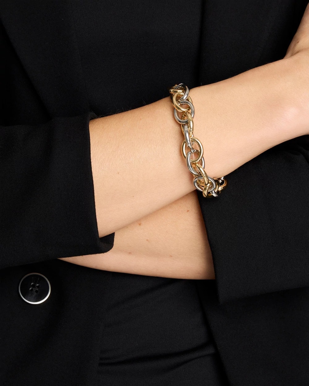 Open Link Stretch Bracelet