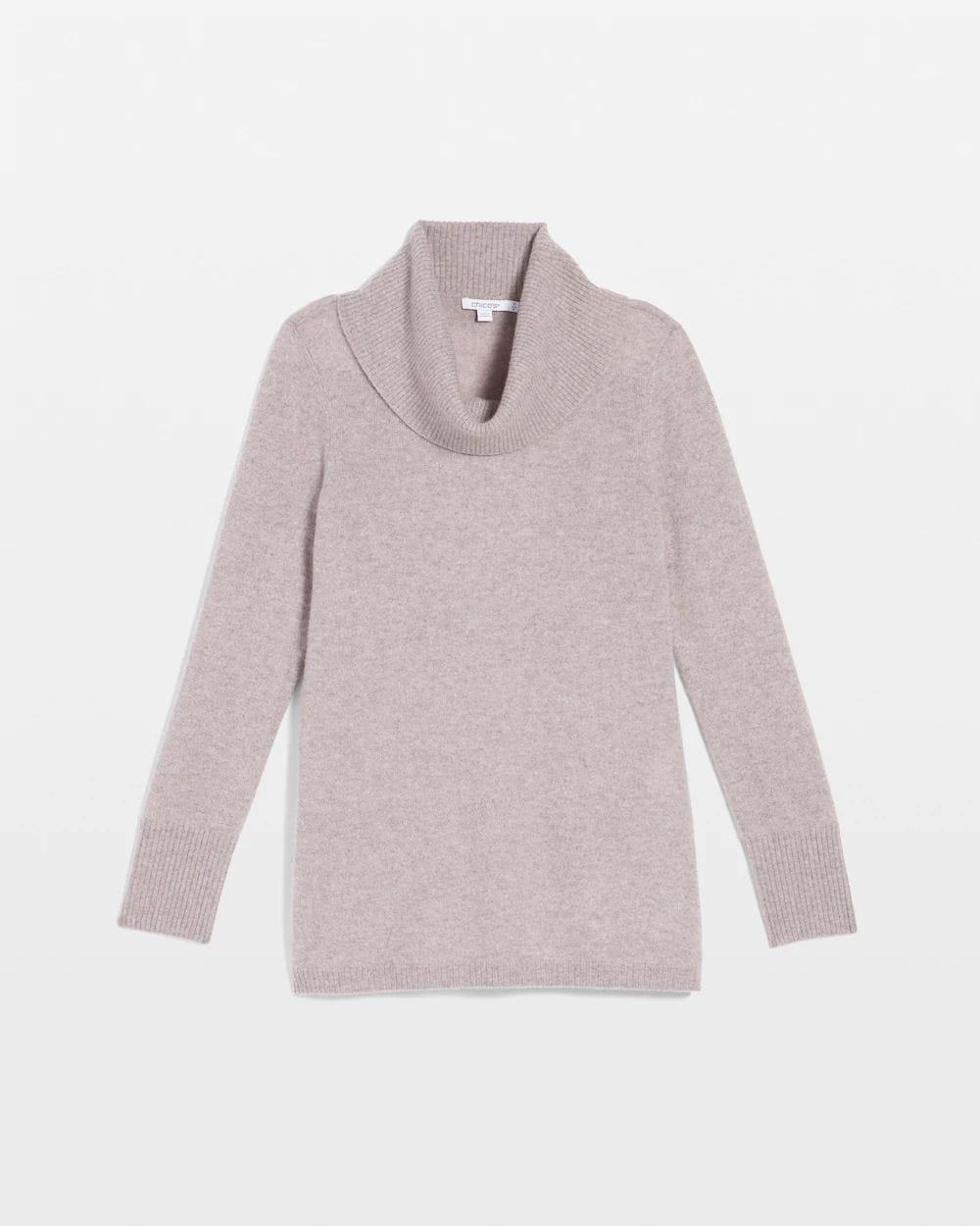 Cowlneck Cashmere Pullover Tunic click to view larger image.