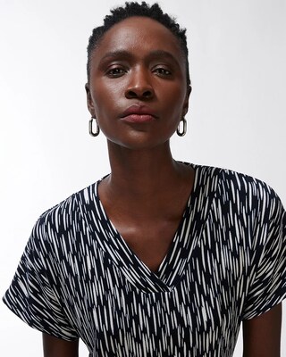 Travelers Animal Print Top