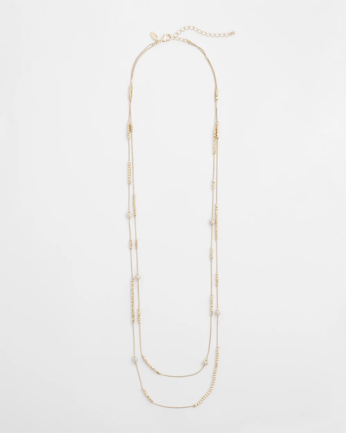 Chico's Hexie Multi-strand Necklace | In Gold Metallic