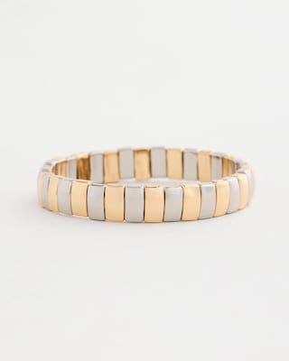 Mixed Metal Watch Band