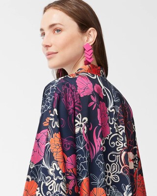 Floral Long Kimono